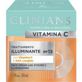 Clinians Крем для обличчя  Vitamin С освітлюючий захисний SPF 15, 50 мл