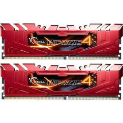G.Skill 16 GB (2x8GB) DDR4 2666 MHz Ripjaws 4 Red (F4-2666C15D-16GRR) - зображення 1