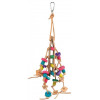 Tatrapet Іграшка для птахів  Dodo дерев'яна кольорова підвіска 43 см (225.22) - зображення 1