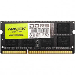 ARKTEK 8 GB SO-DIMM DDR3 1600 MHz (AKD3S8N1600)