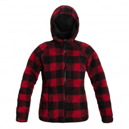 Brandit Жіноча куртка  Teddyfleece Jacket - Red/Black XL