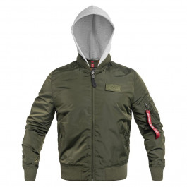 Alpha Industries Куртка  MA-1 TT Hood - Dark Green XXL