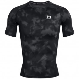Under Armour Термоактивна футболка  HeatGear Printed - Black/White XL