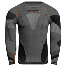 FreeNord Термоактивна футболка  DryTech Long Sleeve - Black/Orange XXL