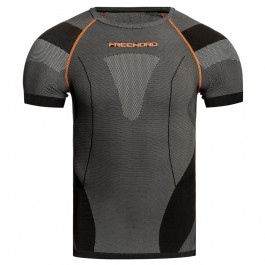 FreeNord Термоактивна футболка  DryTech Short Sleeve - Black/Orange XXL