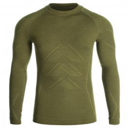 FreeNord Термоактивна футболка  NordTrek Merino Tech Long Sleeve - Khaki L