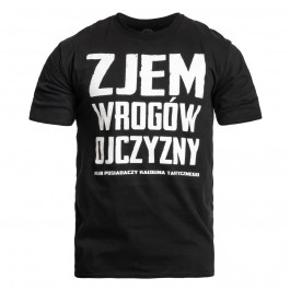 Kaldun Футболка T-shirt  Zjem Wrogow Ojczyzny - Чорна S