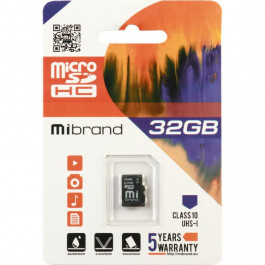 Mibrand 32 GB microSDHC Class 10 UHS-I MICDHU1/32GB