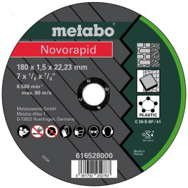 Metabo Novorapid 180x1,5x22,2 мм, TF41 (616528000)