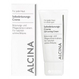 Alcina Крем для автозагара  Self-tanning Cream 50 мл (4008666353405)