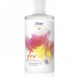 Dove Bath Therapy Glow гель для душа та ванни Blood Orange & Rhubarb 400 мл