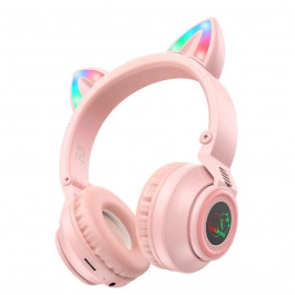 Borofone BO18 Cat Ear Pink