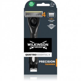 Wilkinson Sword Quattro Precision Trimmer бритва + запасні леза 1 кс
