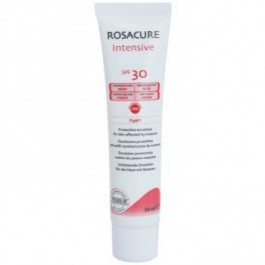 Synchroline Rosacure Intensive захисна емульсія для чутливої шкіри зі схильністю до почервоніння SPF 30  30 мл