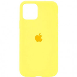 Borofone Silicone Full Case AA Open Cam for Apple iPhone 11 Pro Max Sunny Yellow (FullOpeAAKPi11PM-56)