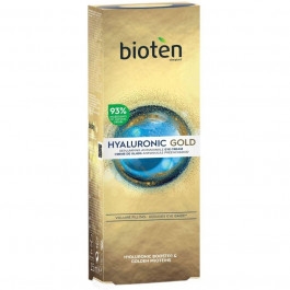 Bioten Крем для шкіри навколо очей  Hyaluronic Gold Replumping Antiwrinkle Eye Cream проти зморшок 15 мл