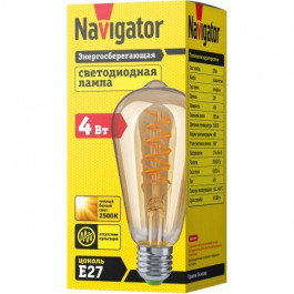 Navigator 61 628 NLL-F-ST64-4-230-2.5К-E27-SPIRAL