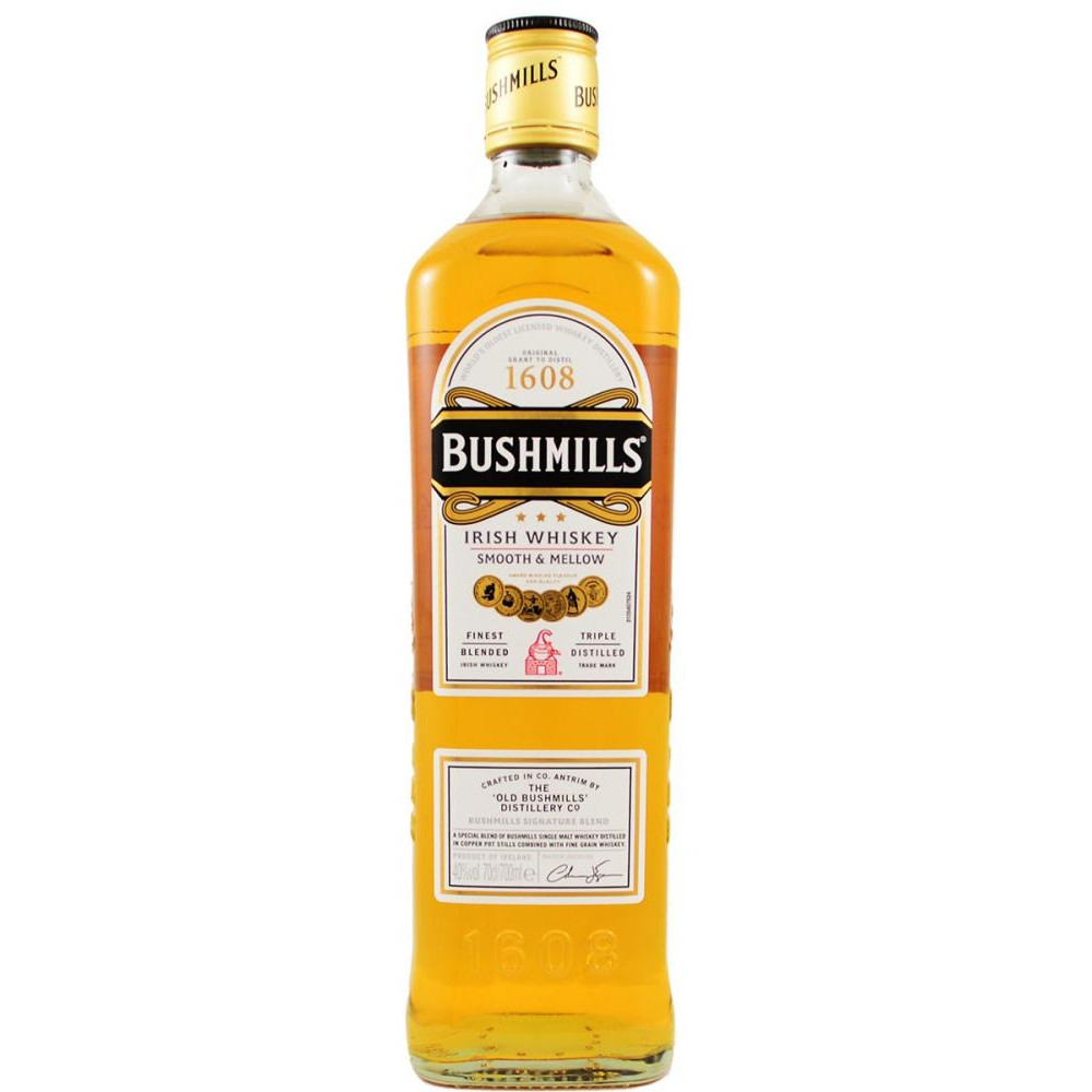 Bushmills Виски Original 6 лет выдержки 0,7 л (5055966800022) - зображення 1