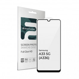 ArmorStandart Скло захисне  Full Glue HD Samsung A33 5G (A336) Black (ARM66045)