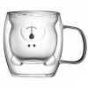Vittora Набір чашок  ANIMALS із подвійним дном, 2 шт, 250мл (VT-5303-250) - зображення 1