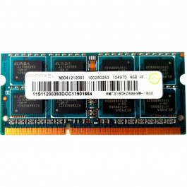 Ramaxel 4 GB SO-DIMM DDR3 1600 MHz (RMT3160ED58E9W-1600)