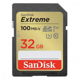 SanDisk 32 GB SDHC UHS-I U3 V30 Extreme (SDSDXVT-032G-GNCIN)