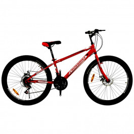 Crossbike Spark D 24" 2023 / рама 11" чорний/червоний (24CJPr-004452)