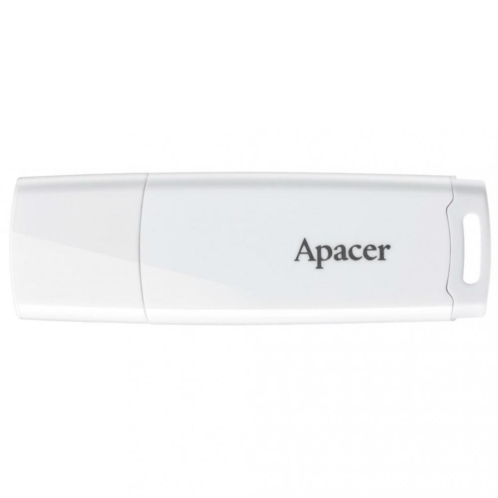 Apacer 64 GB AH336 USB 2.0 White (AP64GAH336W-1) - зображення 1