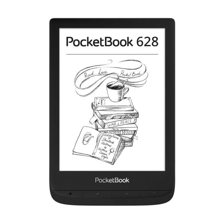 PocketBook 628 Touch Lux 5 Ink Black (PB628-P-CIS) - зображення 1
