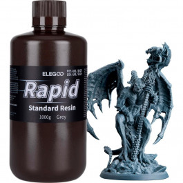 ELEGOO Rapid Standard Resin, 1кг, Gray (50.103.0129)