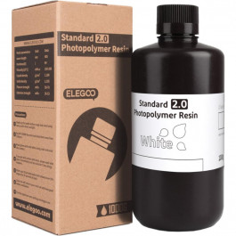 ELEGOO Standard Resin 2.0, 1кг, White (50.103.0120)