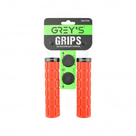 Grey's Гріпси  з гумовим покриттям 2 шт 130 мм Red (GR17310)