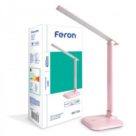 FERON LED DE1725 9W 6400K розовый (24231)
