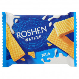 Roshen Вафлі  Wafers молоко, 72 г (4823077621635)