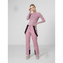 4F Лижні штани  H4Z22-SPDN002-53S XS Dark Pink (5903609359157)
