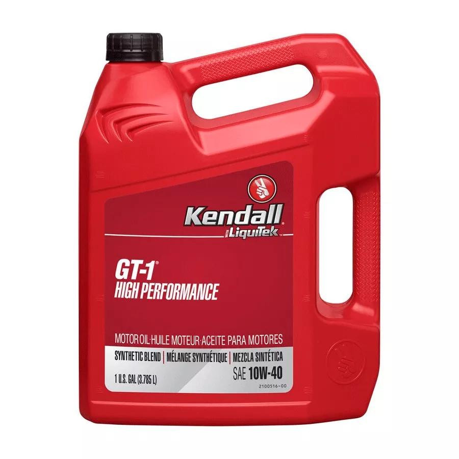Kendall GT-1 High Performance LiquiTek SP SN 10W-40 3,785л - зображення 1