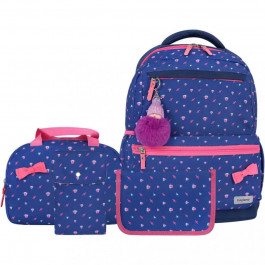 Bagland Шкільний рюкзак  BEYOND 005416643 текстильний темно-синій 1121 23 л