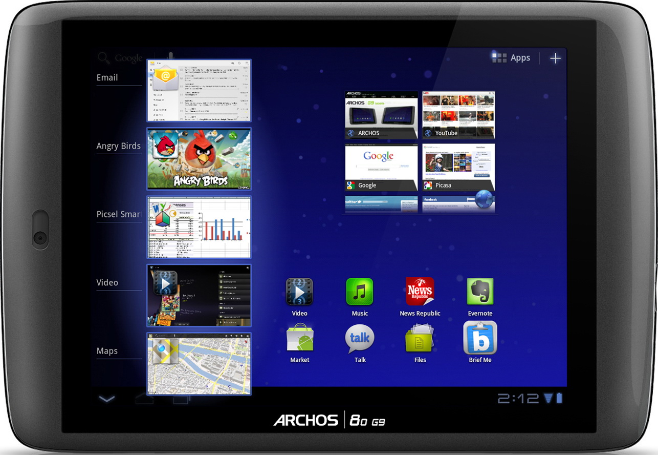 Archos 80 G9 Turbo Tablet 16GB - зображення 1