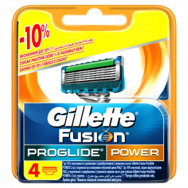 Gillette Змінні касети  Fusion ProGlide Power 4 шт (7702018085576)