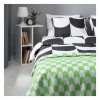 IKEA Плед BRUKSVARA, зеленый/белый, 120х160 см (205.744.17) - зображення 5
