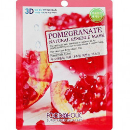 Food a Holic Маска тканевая  Natural Essence Mask Pomegranate Экстракт Граната 23 г (8809279620634)