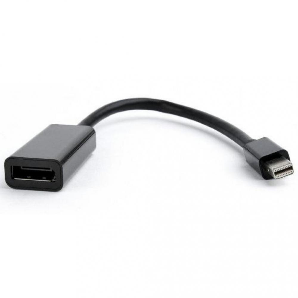 Cablexpert Mini DisplayPort - DisplayPort 0.16m Black (A-MDPM-DPF-001) - зображення 1