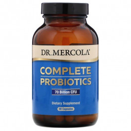 Dr. Mercola БАД Пробіотики, комплекс, Complete Probiotics, , 70 млрд КОЕ, 90 капсул