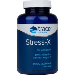 Trace Minerals БАД Стрес-X, захист від стресу, Stress-X, ,120 таблеток