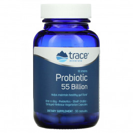 Trace Minerals БАД Пробіотик, Probiotic, , 55 млрд, 30 капсул