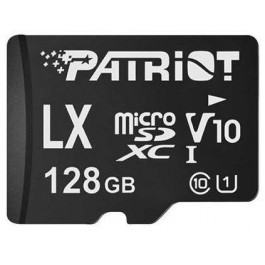 PATRIOT 128 GB microSDXC UHS-I LX PSF128GMDC10
