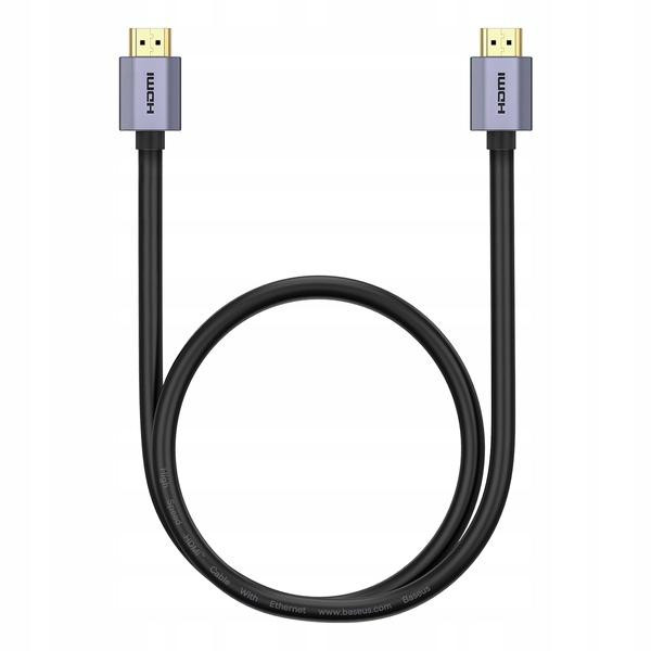 Baseus High Definition Series Graphene HDMI to HDMI 4K Adapter Cable 5m Black (WKGQ020401) - зображення 1