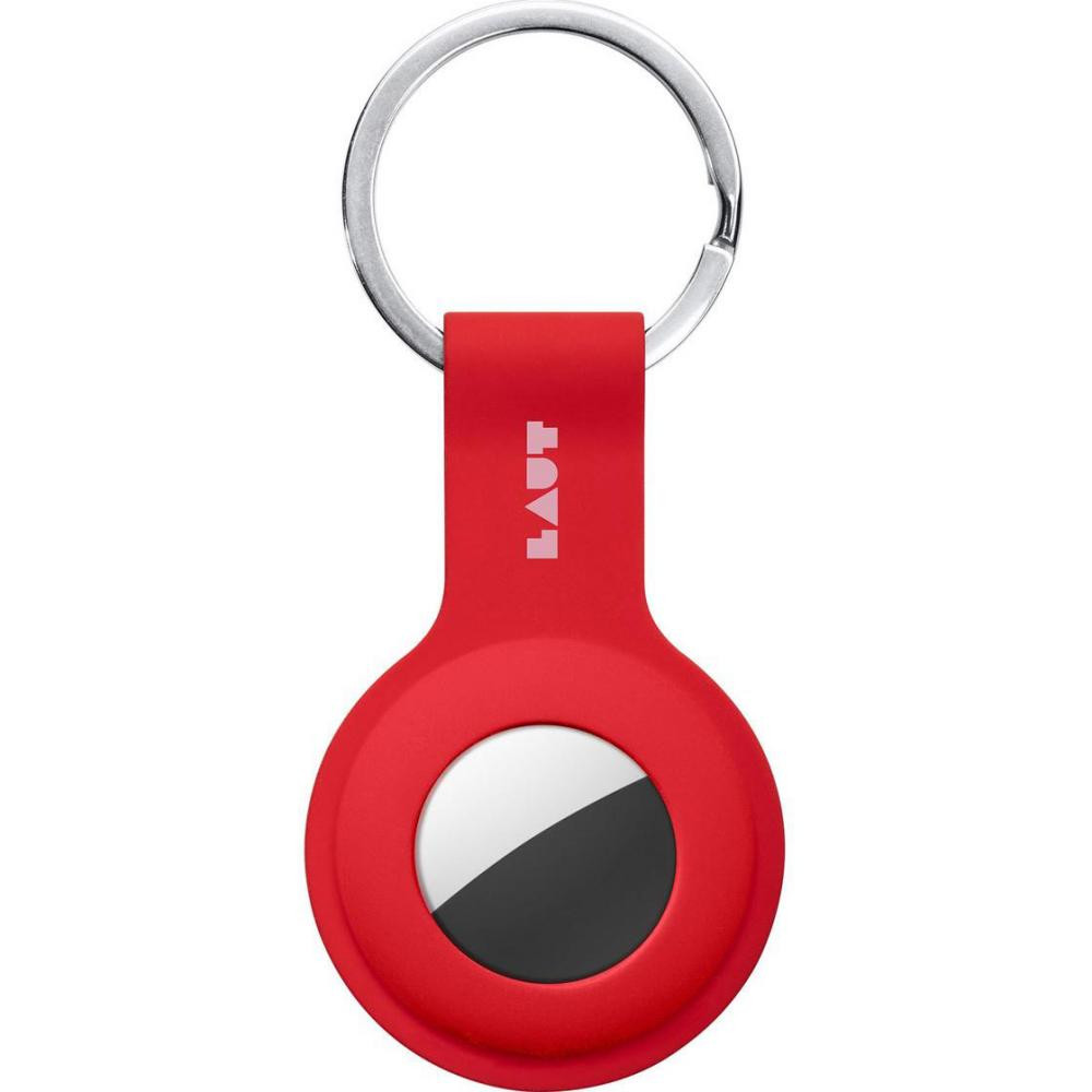 LAUT HUEX TAG для AirTag with Key Ring Crimson (L_AT_HT_R) - зображення 1