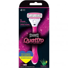 Wilkinson Sword Станок для гоління  Quattro for Woman 1+1 2 шт.