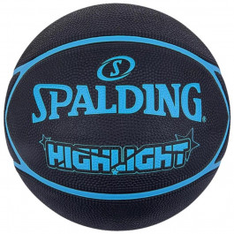 Spalding Highlight 84356Z Уні 7 Чорно-синій (689344405391)